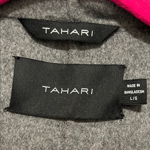 Tahari Women's Gray Cape Jacket - Picture 2 of 14